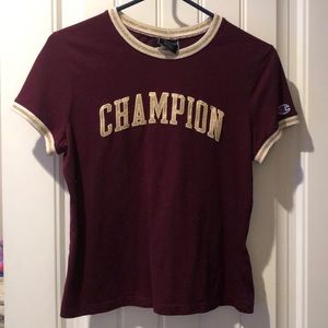 champion short sleeve shirt